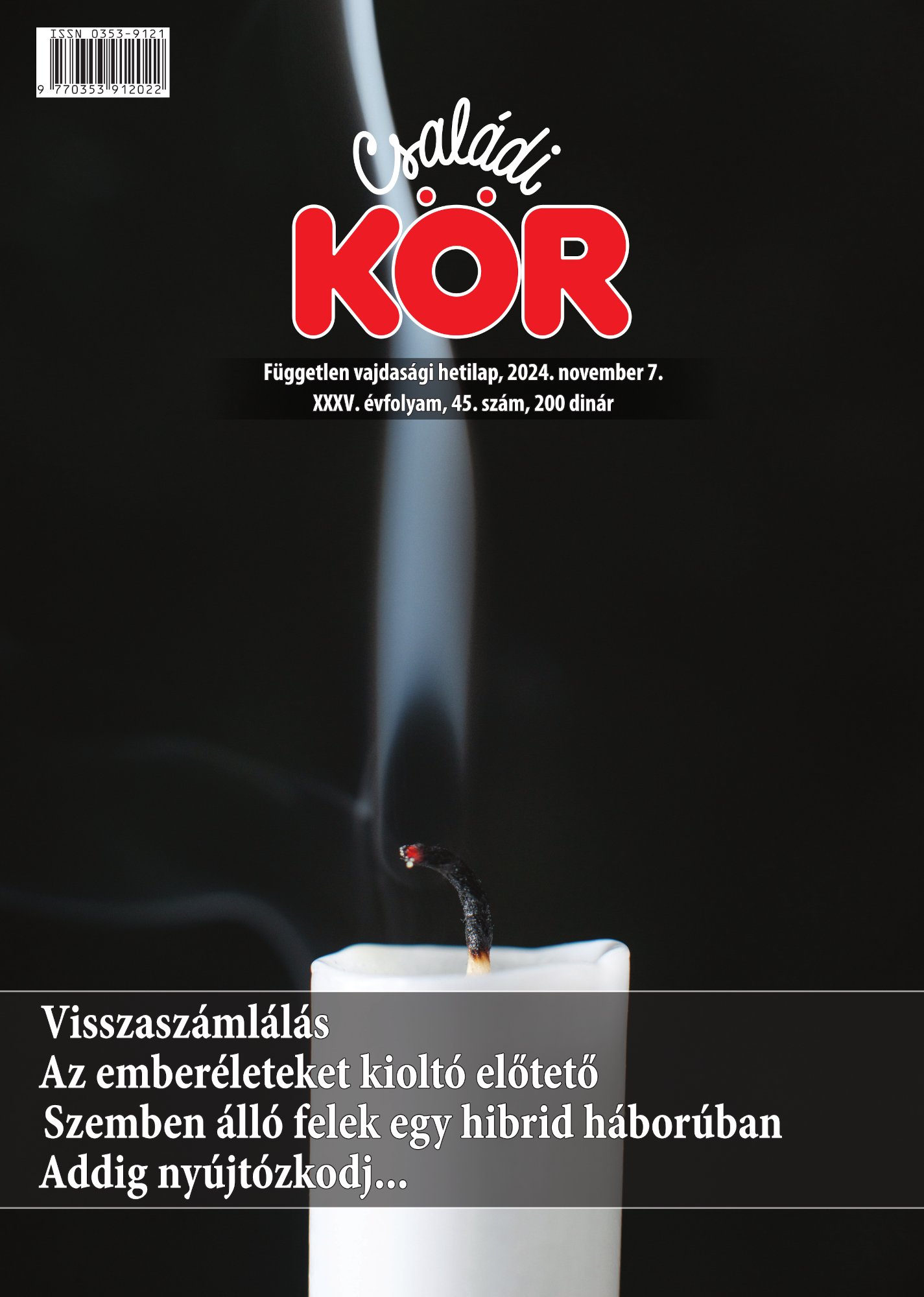 Családi Kör (2024. november 7.) – borito