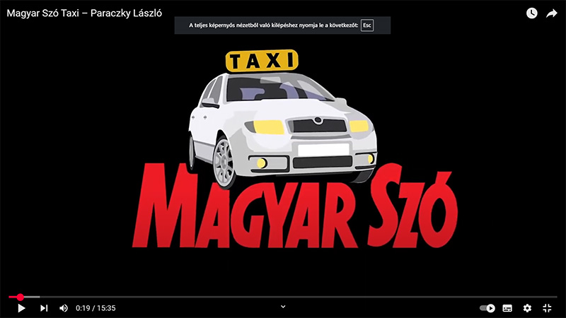 magyar szo taxi 2025 febr 25